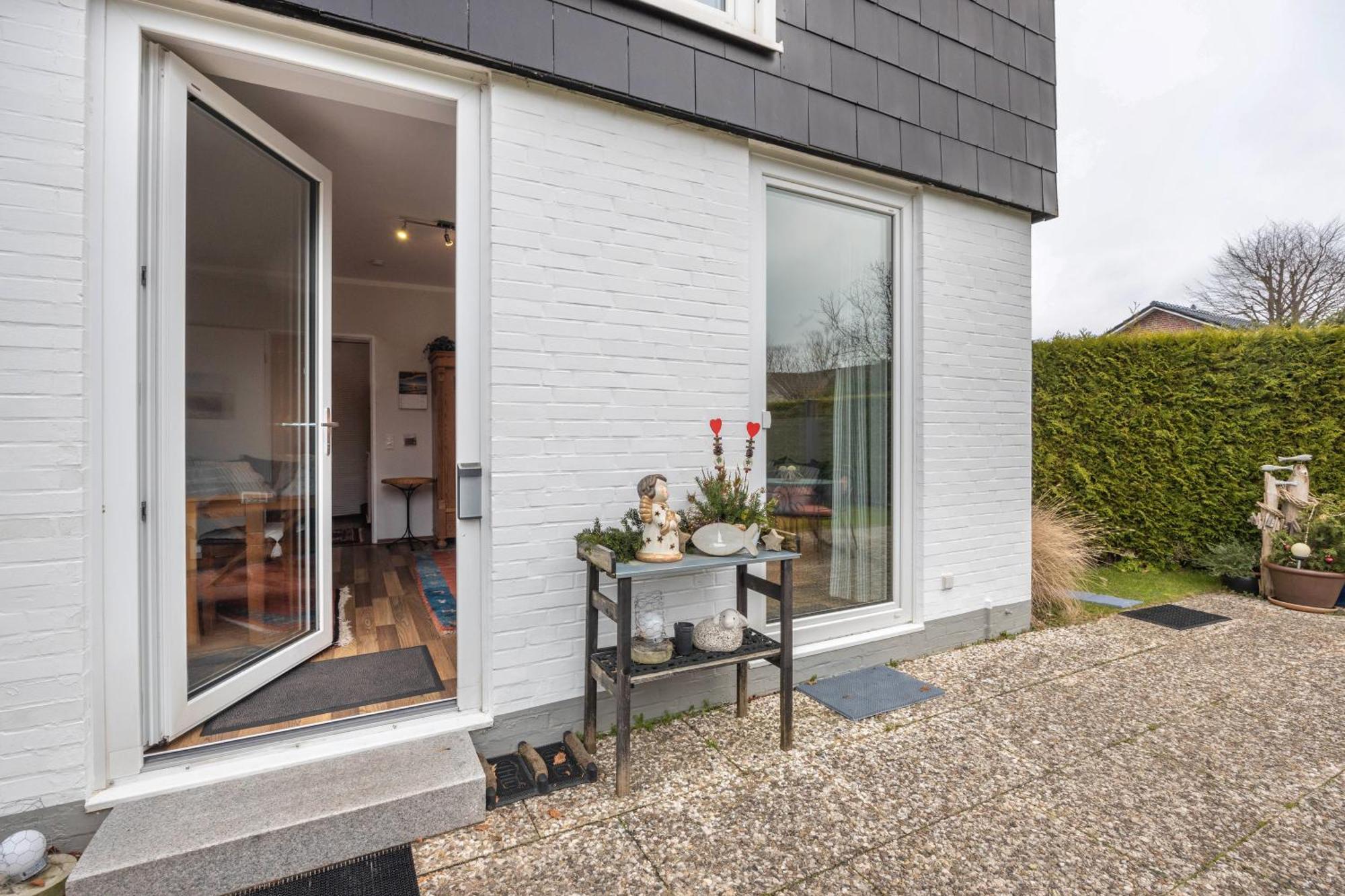 Ferienwohnung Haus Erika Brunsbuttel Exterior foto