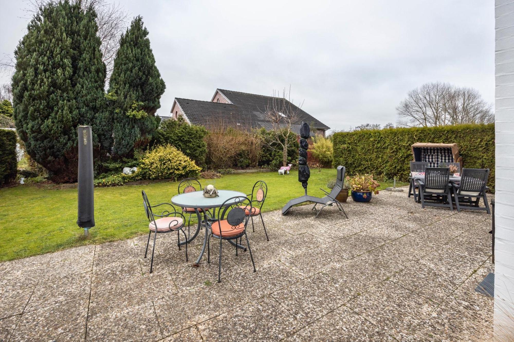 Ferienwohnung Haus Erika Brunsbuttel Exterior foto